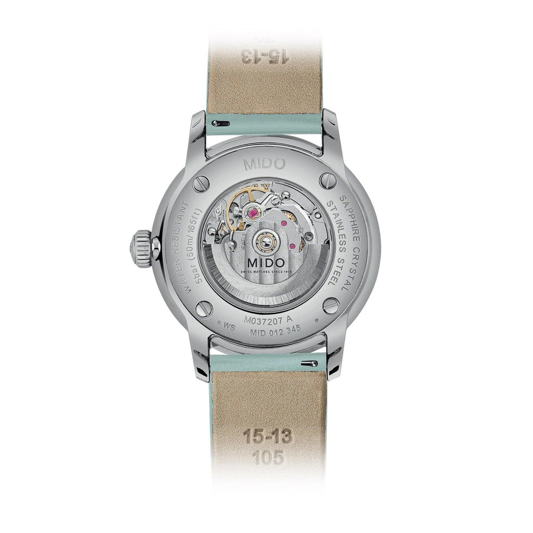 Mido orologio Baroncelli Signature Lady Colors Box Special Edition 30mm madreperla automatico acciaio M037.207.16.106.00 - Capodagli 1937