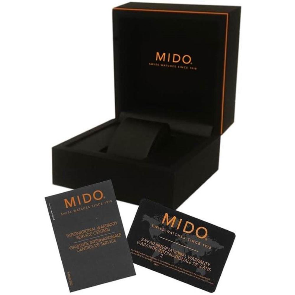 Mido orologio Multifort Escape Horween Special Edition 44mm nero automatico acciaio finitura PVD nero anticato sabbiato M032.607.36.050.99 - Gioielleria Capodagli