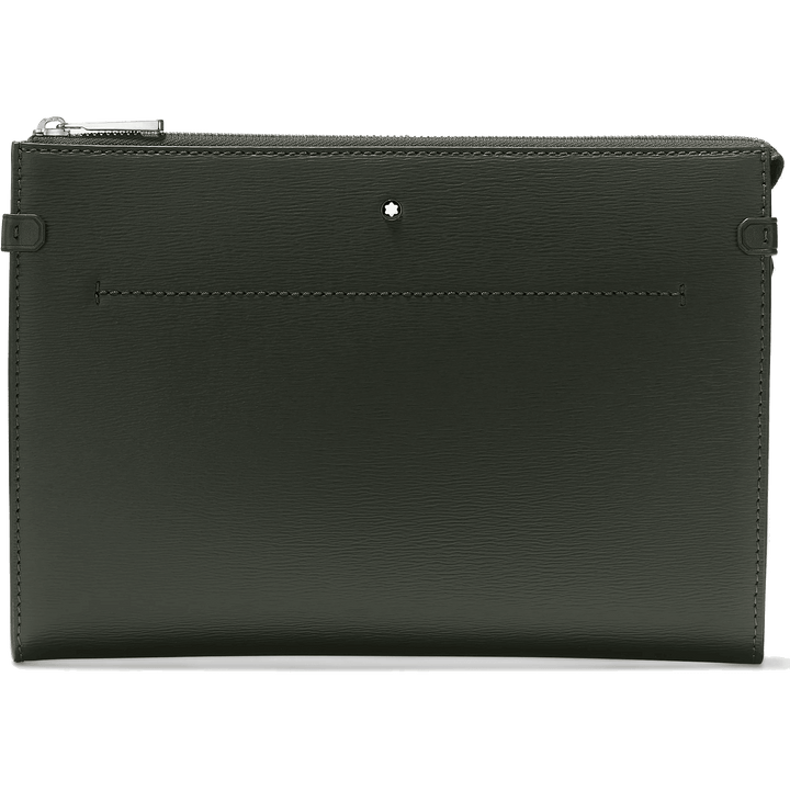 Montblanc borsello clutch Meisterstück 4810 Deep Forest verde 129241 - Capodagli 1937