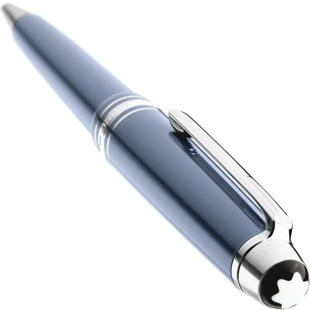 Montblanc penna a sfera Meisterstück Glacier Midsize blu 129395 - Capodagli 1937