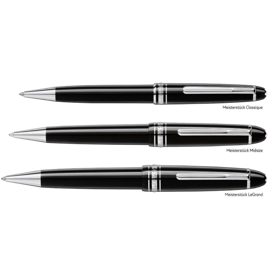 Montblanc penna a sfera Meisterstück Platinum LeGrand 7569 - Gioielleria Capodagli