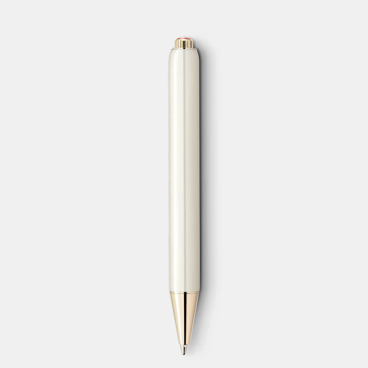 Montblanc penna a sfera Montblanc Heritage Rouge et Noir “Baby” Edizione Speciale color avorio 128123 - Capodagli 1937
