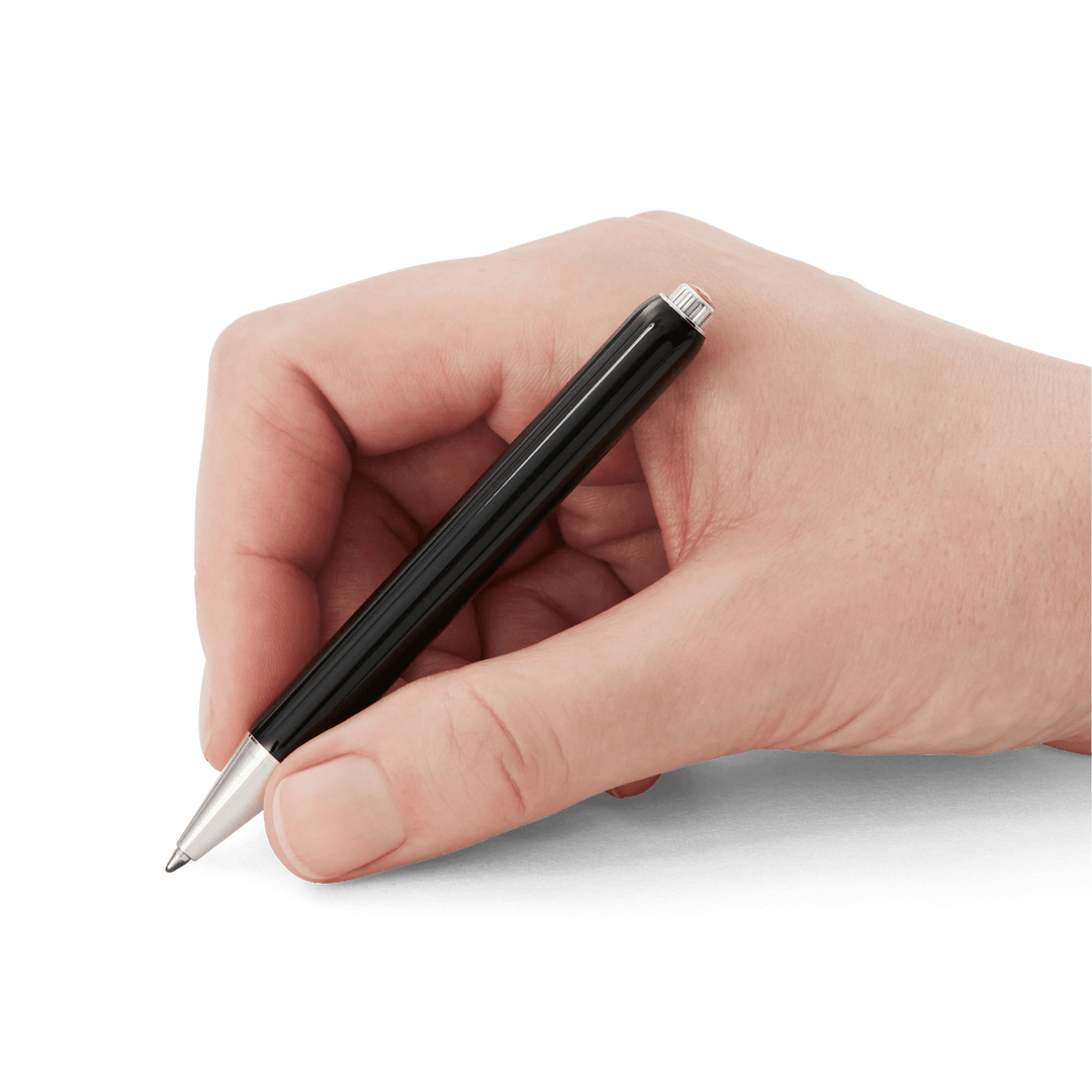 Montblanc penna a sfera Montblanc Heritage Rouge et Noir Baby edizione speciale nera 127853 - Capodagli 1937