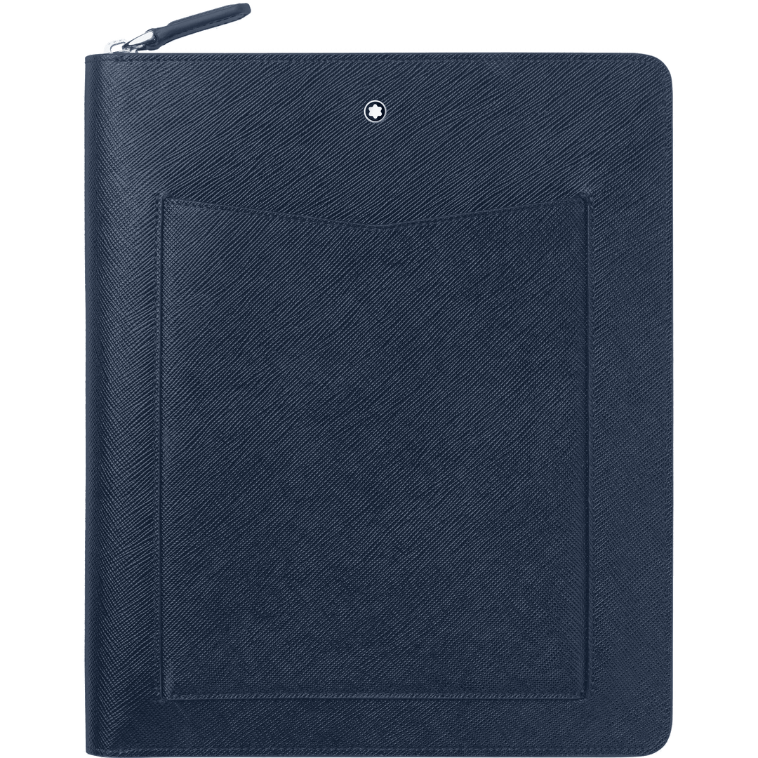 Montblanc portablocco grande con cerniera Montblanc Sartorial blu 128663 - Capodagli 1937