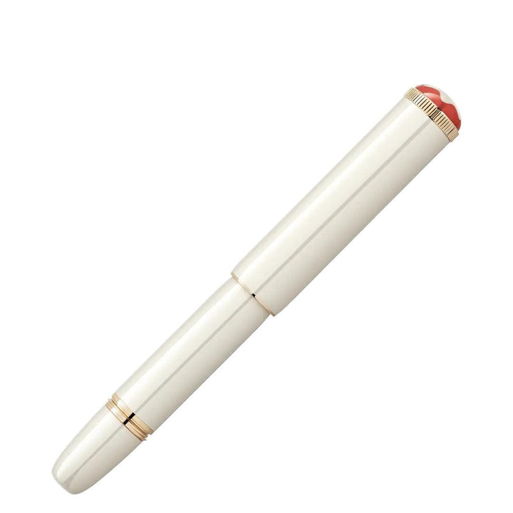 Montblanc stilografica Montblanc Heritage Rouge et Noir “Baby” Edizione Speciale Color Avorio punta F 128120 - Capodagli 1937