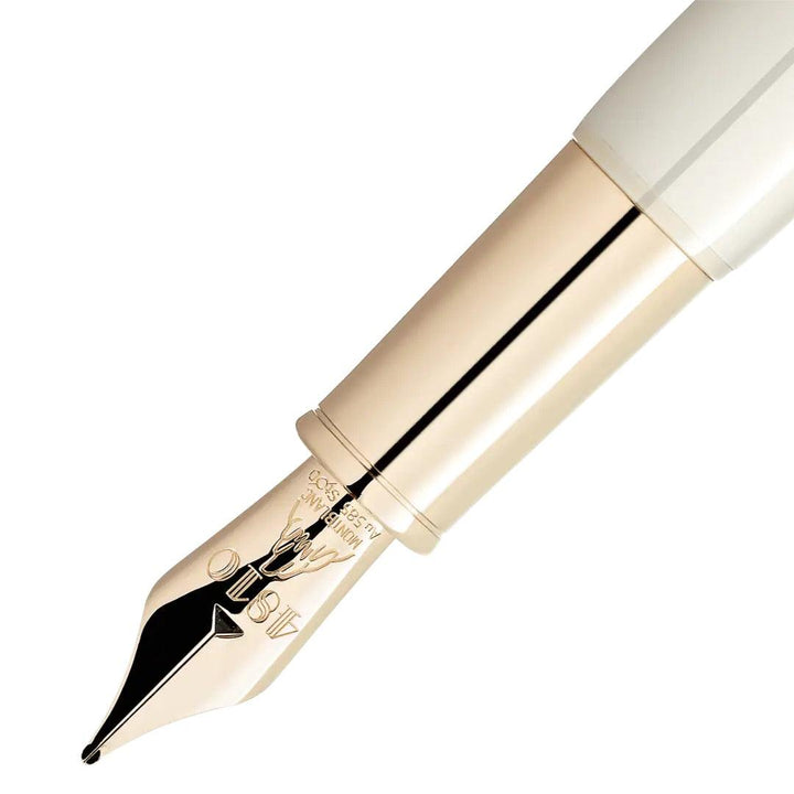 Montblanc stilografica Montblanc Heritage Rouge et Noir “Baby” Edizione Speciale Color Avorio punta F 128120 - Capodagli 1937