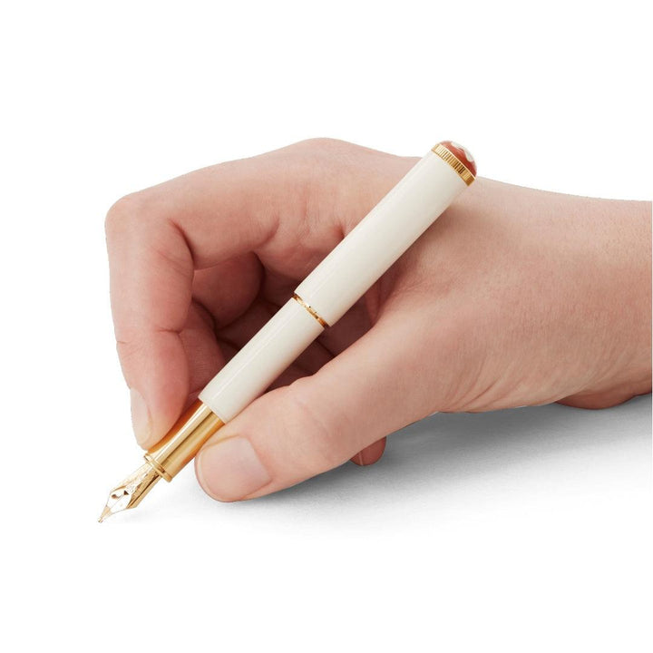 Montblanc stilografica Montblanc Heritage Rouge et Noir “Baby” Edizione Speciale Color Avorio punta F 128120 - Capodagli 1937