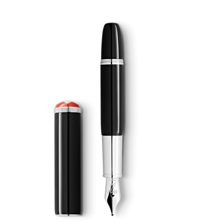 Montblanc stilografica Montblanc Heritage Rouge et Noir Baby edizione speciale nero punta F 127800 - Capodagli 1937