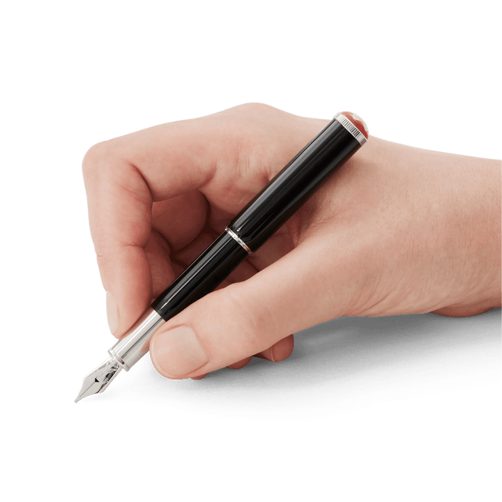 Montblanc stilografica Montblanc Heritage Rouge et Noir Baby edizione speciale nero punta F 127800 - Capodagli 1937