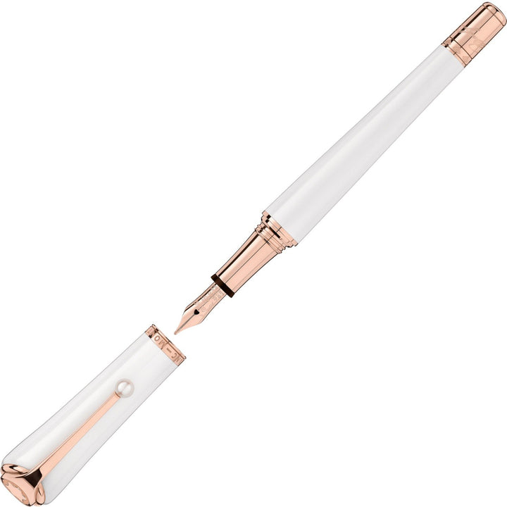 Montblanc stilografica Muses Marilyn Monroe Special Edition Pearl punta M 117884 - Gioielleria Capodagli