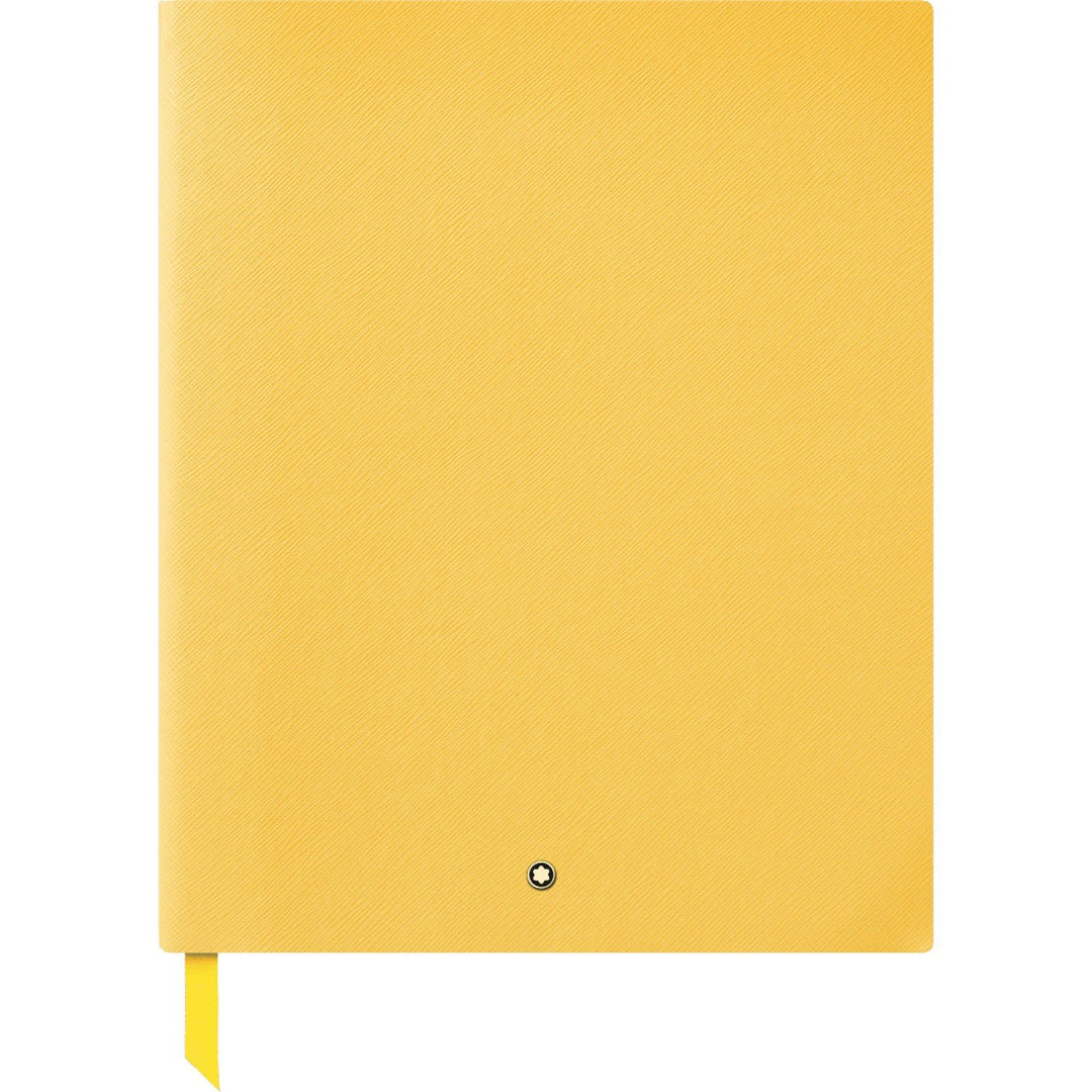 Montblanc taccuino blocco note 149 a righe giallo senape 125881 - Gioielleria Capodagli