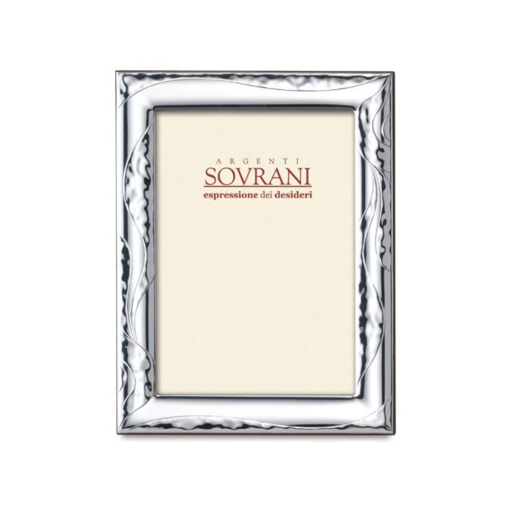 Sovrani cornice argento bilaminato foto 10x15cm B263 - Gioielleria Capodagli
