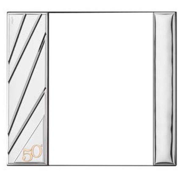 Sovrani cornice lucida 17,5x24cm vetrata 50° retro legno W668 - Gioielleria Capodagli