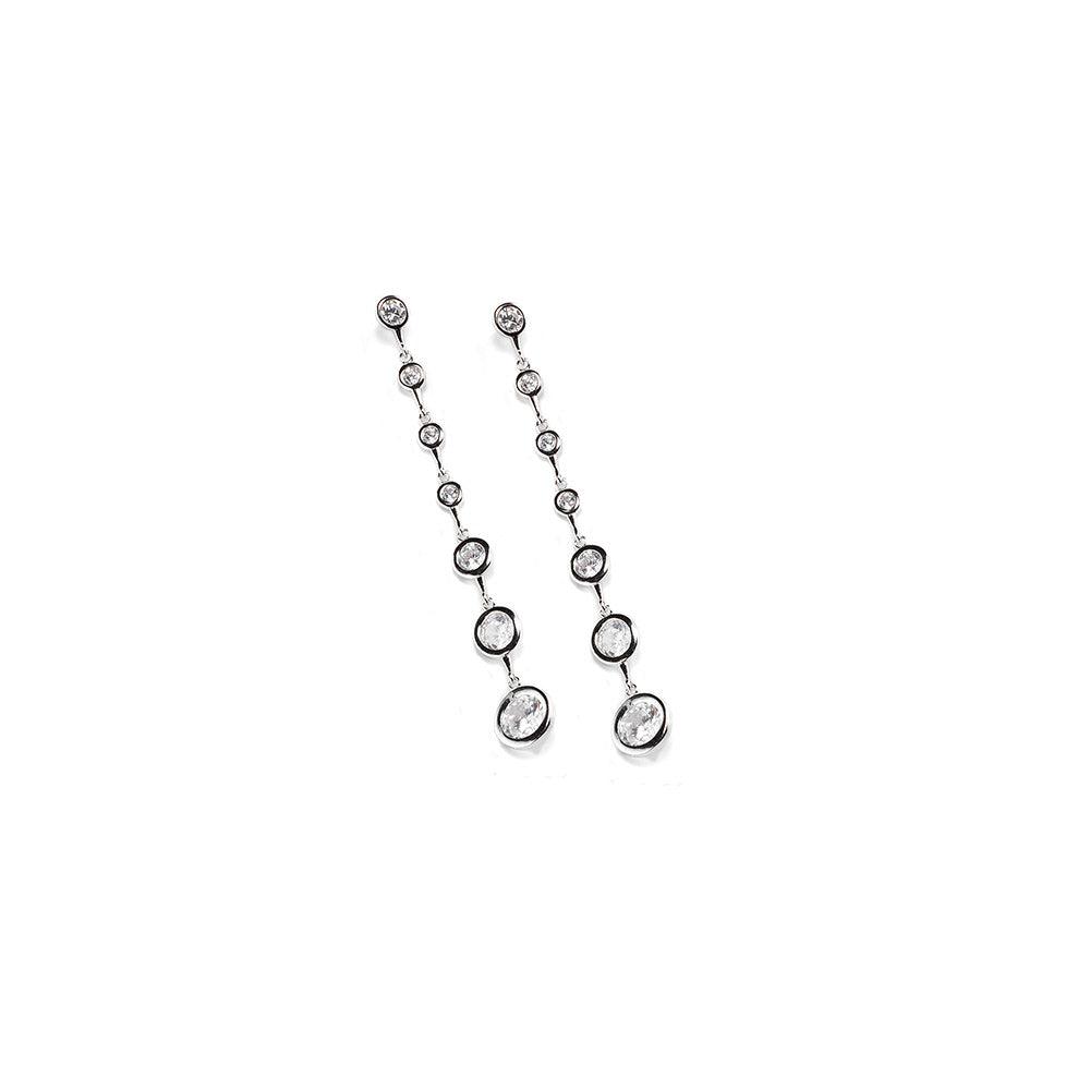 Sovrani orecchini Luce Collection argento 925 cubic zirconia J5290 - Capodagli 1937