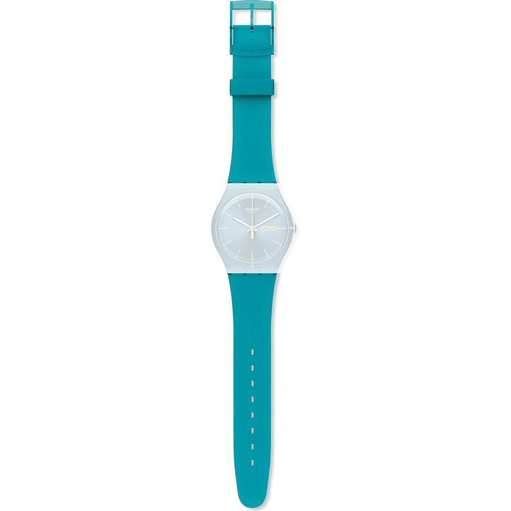 Swatch cinturino orologio TURQUOISE REBEL Originals New Gent ASUOL700 - Gioielleria Capodagli