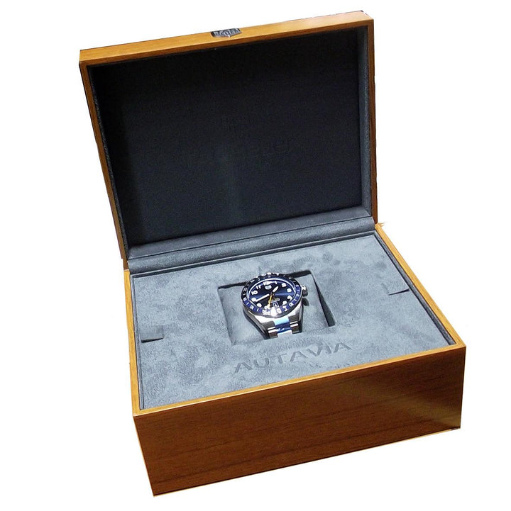 TAG Heuer orologio Autavia COSC GMT Calibre 7 Limited Edition 42mm blu automatico acciaio WBE511A.BA0650 - Capodagli 1937
