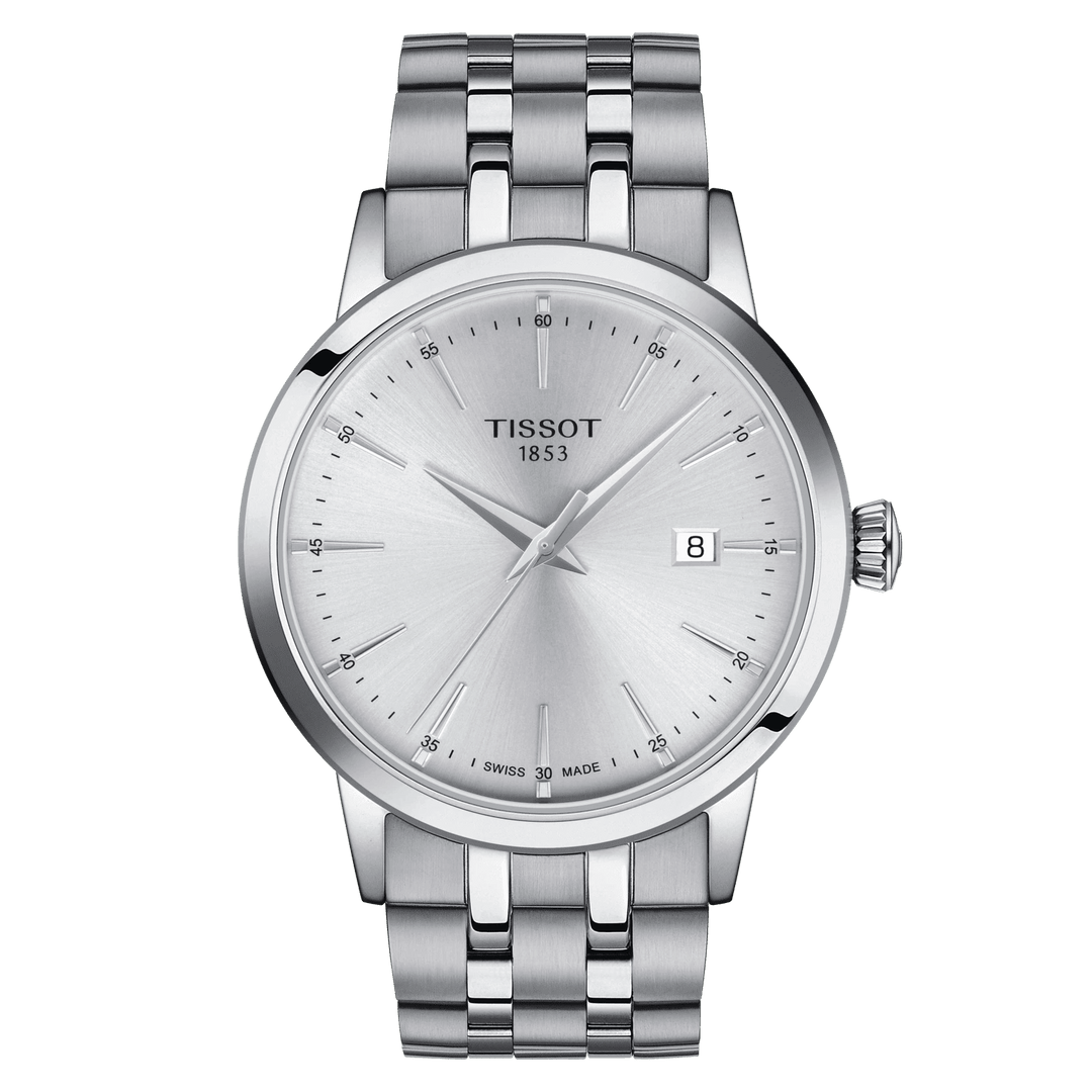 Tissot orologio Classic Dream 42mm argento quarzo acciaio T129.410.11.031.00 - Capodagli 1937