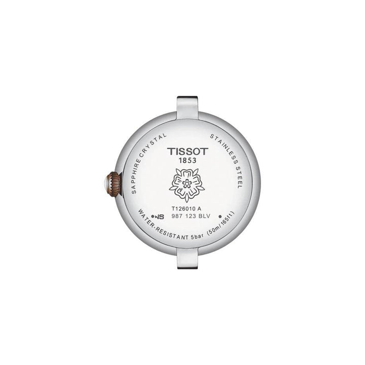 Tissot orologio donna Bellissima Small Lady bianco 26mm quarzo bicolore oro rosa T126.010.22.013.01 - Capodagli 1937