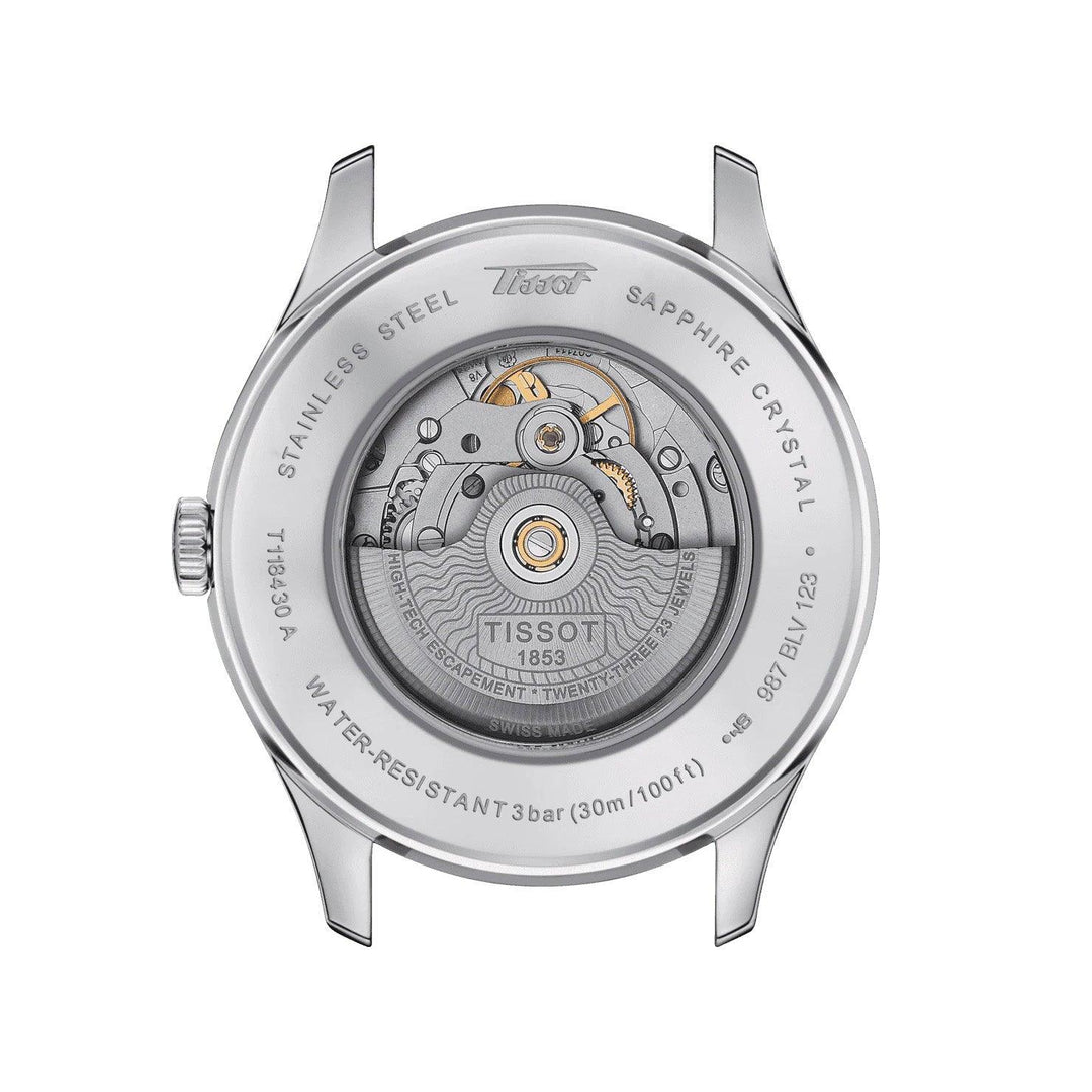 Tissot orologio Heritage Visodate Powermatic 80 42mm nero automatico acciaio T118.430.16.051.00 - Gioielleria Capodagli
