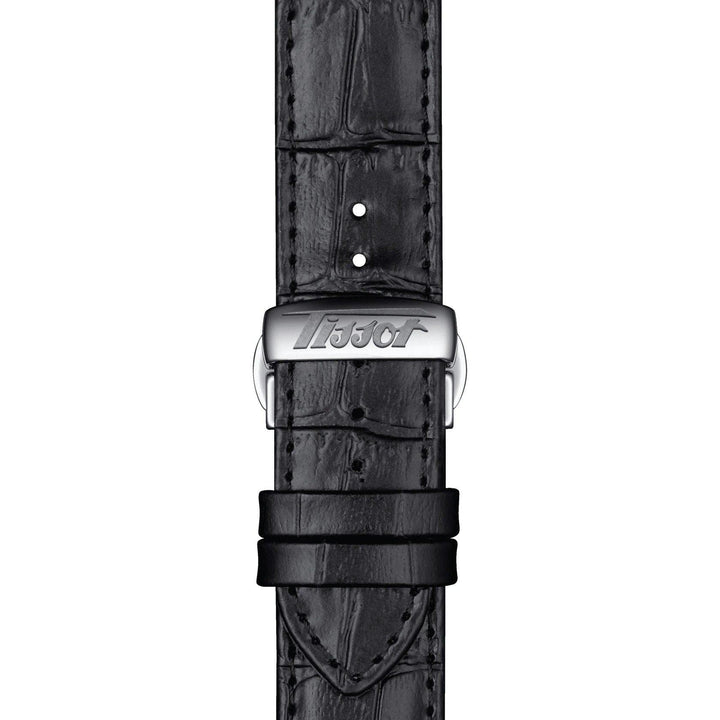 Tissot orologio Heritage Visodate Powermatic 80 42mm nero automatico acciaio T118.430.16.051.00 - Gioielleria Capodagli