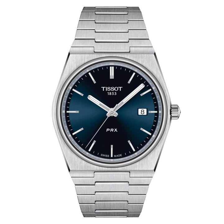 Tissot orologio PRX 40mm blu quarzo acciaio T137.410.11.041.00 - Gioielleria Capodagli