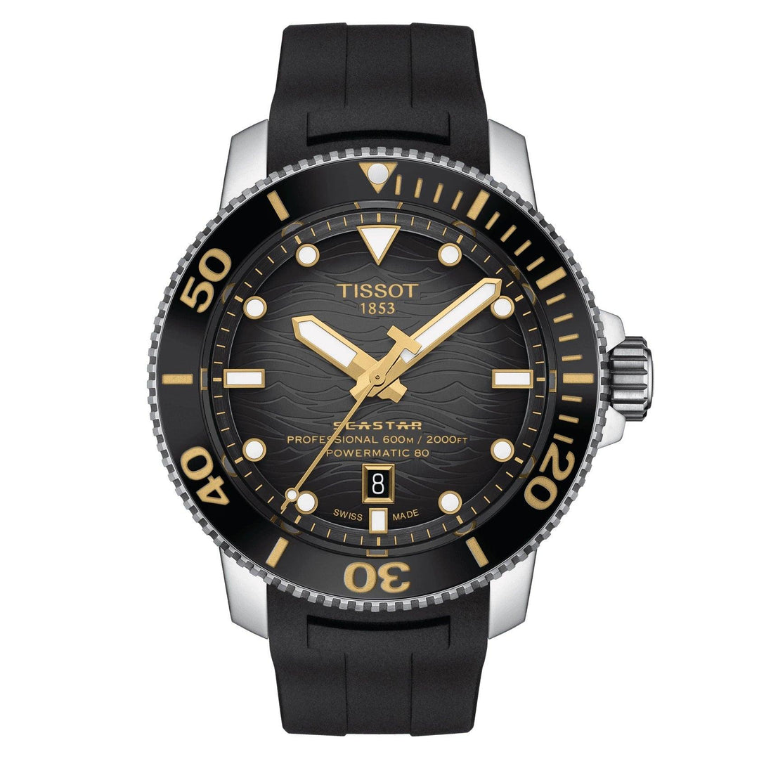 Tissot orologio Seastar 2000 Professional Powermatic 80 Certificato ISO 6425 (2018) 46mm grigio acciaio automatico T120.607.17.441.01 - Capodagli 1937