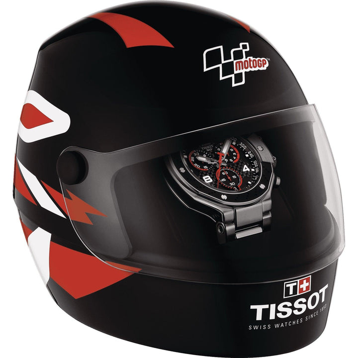 Tissot orologio T-Race MotoGP Chronograph 2022 Limited Edition 8000 pezzi 45mm nero quarzo acciaio T141.417.11.057.00 - Capodagli 1937