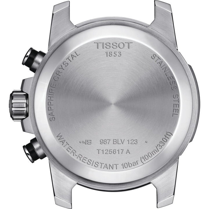 Tissot orologio uomo Supersport Chrono blu 45,5mm acciaio quarzo T125.617.16.041.00 - Gioielleria Capodagli