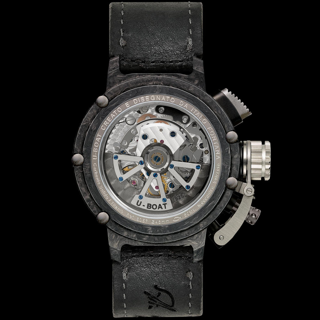 U-BOAT orologio Chimera 46mm cronografo carbonio e titanio edizione limitata 888 pezzi 8057 - Gioielleria Capodagli