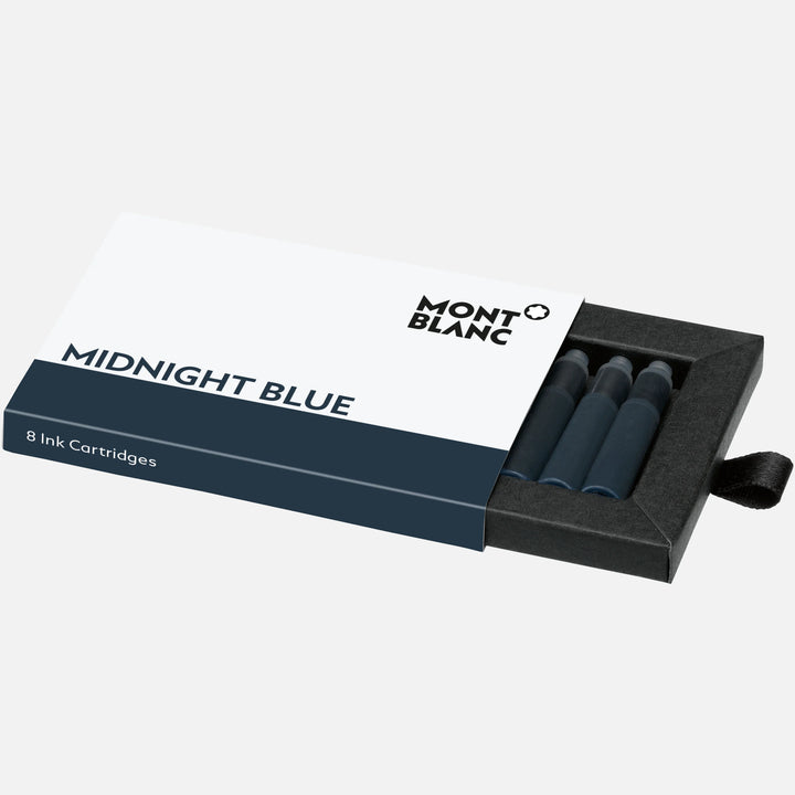 Montblanc מחסנית דיו 8 חתיכות כחול חצות 128199