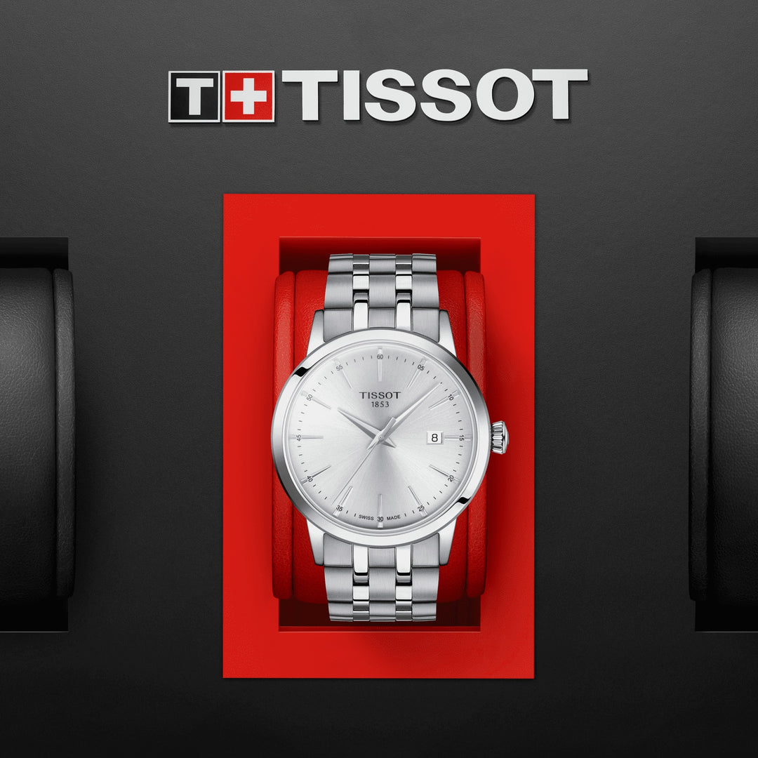 Tissot Classic Dream 42 מ"מ Silver קוורץ פלדה T129.410.11.031.00