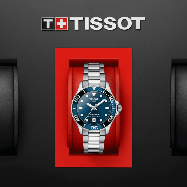 Tissot Seastar1000 36 מ"מ פלדה קוורץ כחול T120.210.11.041.00